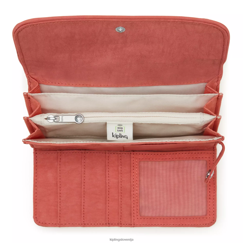 Kipling V4X2B290 vintage roza money land snap denarnica ženske denarnice in zapestnice