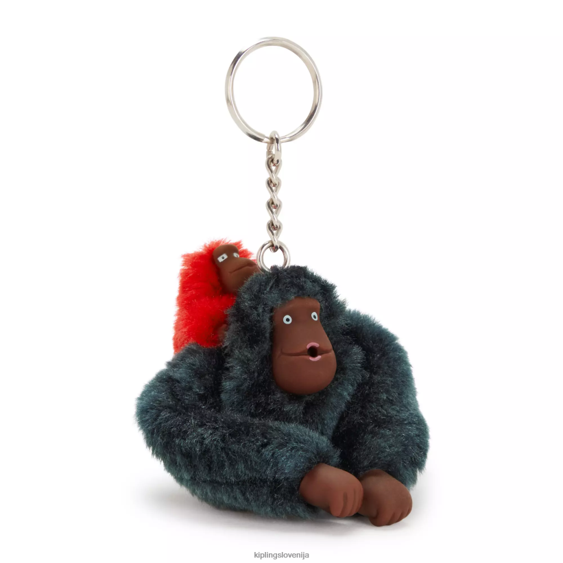 Kipling V4X2B686 pravi modri ton mama in dojenček mama in dojenček sven opica obesek za ključe ženske obeski za ključe