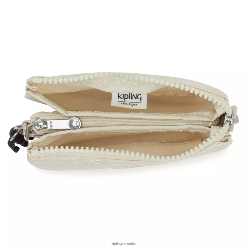 Kipling V4X2B564 lahek pesek majhna torbica za ustvarjalnost ženske vrečke