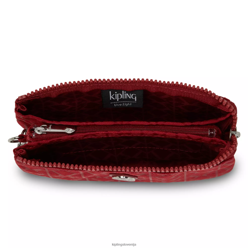 Kipling V4X2B606 signature red velika torbica za ustvarjalnost ženske vrečke