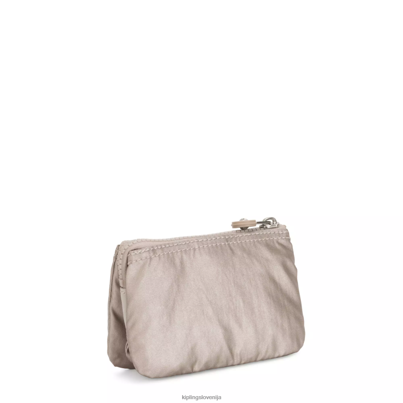 Kipling V4X2B613 kovinski sijaj majhna kovinska torbica za ustvarjalnost ženske vrečke