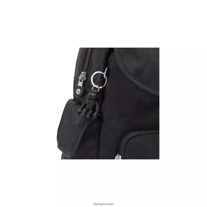 Kipling V4X2B407 črni noir city ​​pack mali nahrbtnik ženske majhni nahrbtniki