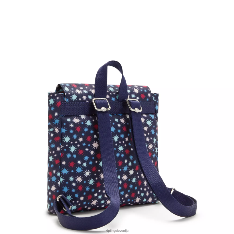 Kipling V4X2B390 funky zvezde majhen nahrbtnik s potiskom dannie ženske modni nahrbtniki