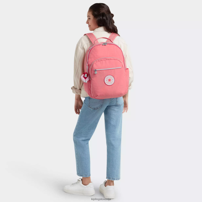Kipling V4X2B443 vesela roza zabava Seoul velik 15
