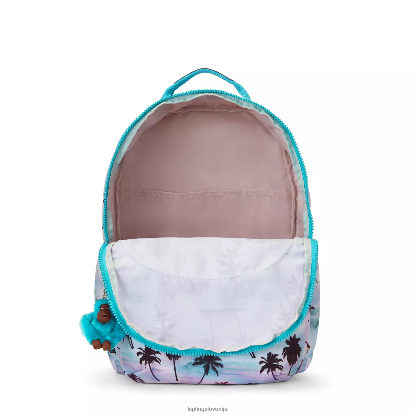 Kipling V4X2B453 senčni odtis dlani Seoul izjemno velik 17-palčni nahrbtnik za prenosni računalnik ženske nahrbtniki za prenosnike