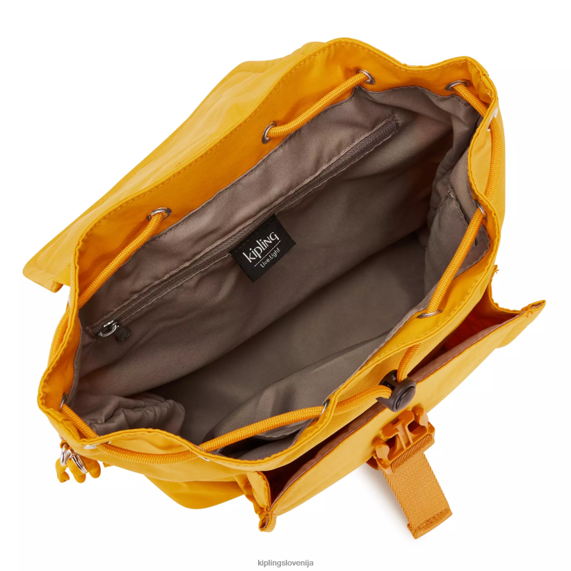 Kipling V4X2B335 hitro聽rumena聽m ibro nahrbtnik ženske srednji nahrbtniki