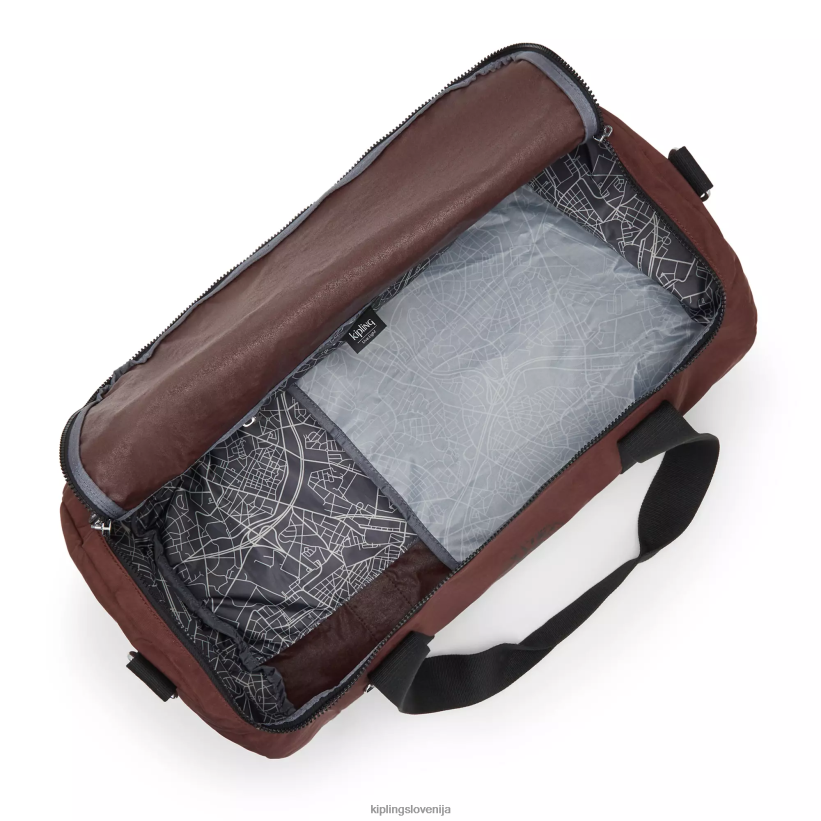 Kipling V4X2B329 mahagonij majhna športna torba argus ženske duffle torbe