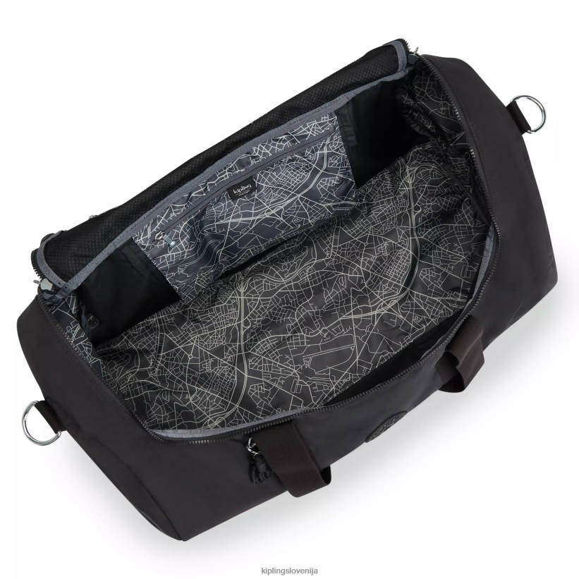 Kipling V4X2B332 črni noir srednja športna torba argus ženske duffle torbe