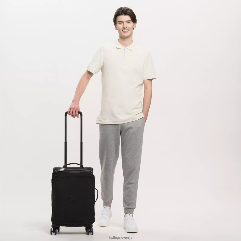 Kipling V4X2B504 črni noir spontana majhna vozna prtljaga ženske vozna prtljaga