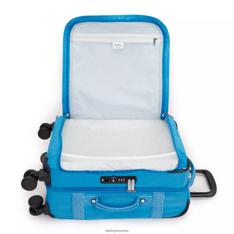 Kipling V4X2B505 željna modra spontana majhna vozna prtljaga ženske vozna prtljaga