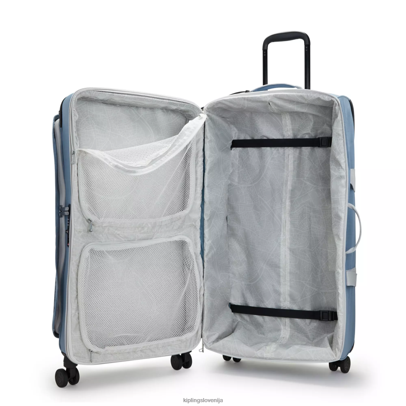 Kipling V4X2B521 čopič modra c spontana velika vozna prtljaga ženske vozna prtljaga
