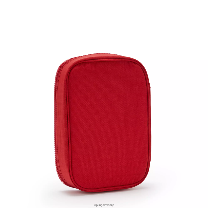 Kipling V4X2B571 češnjev ton etui za 100 pisal ženske peresa in svinčniki