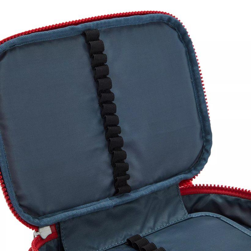 Kipling V4X2B571 češnjev ton etui za 100 pisal ženske peresa in svinčniki