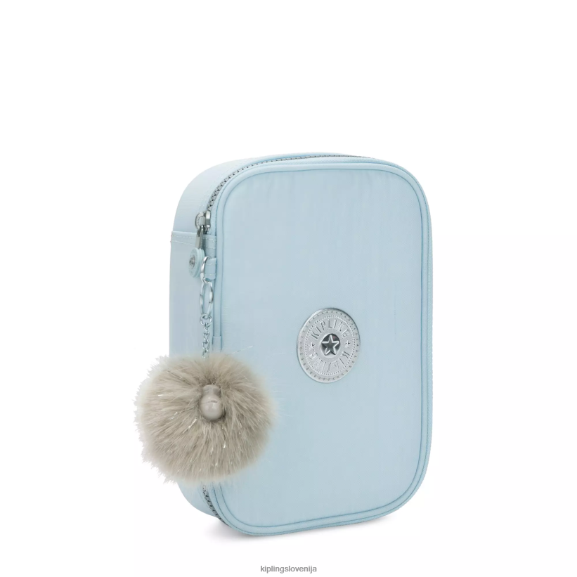 Kipling V4X2B572 poročna modra etui za 100 pisal ženske peresa in svinčniki