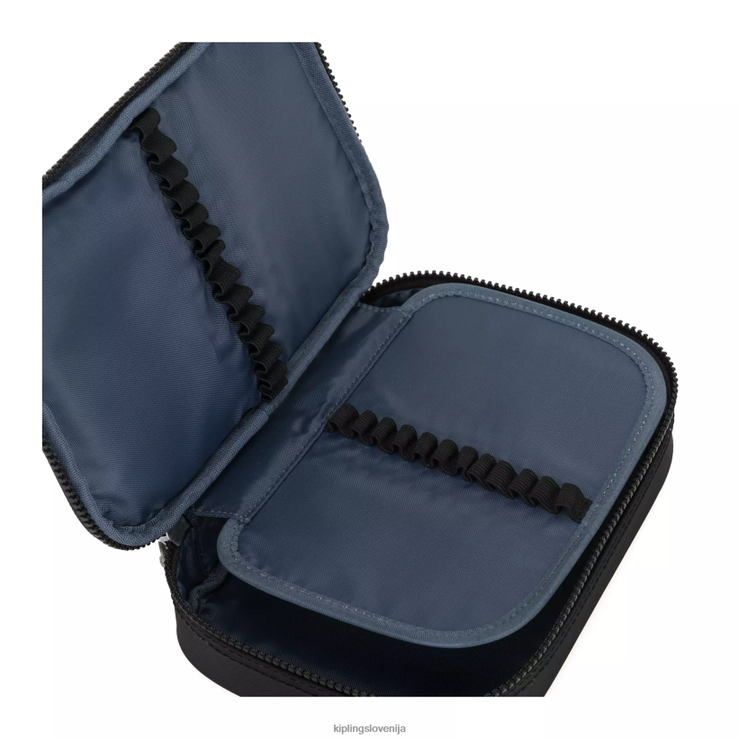 Kipling V4X2B573 prava črna etui za 100 pisal ženske peresa in svinčniki