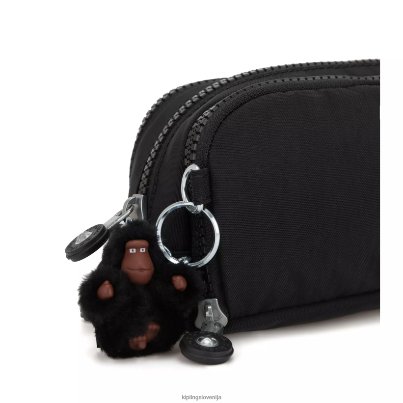 Kipling V4X2B581 prava črna gitroy etui za svinčnike ženske peresa in svinčniki
