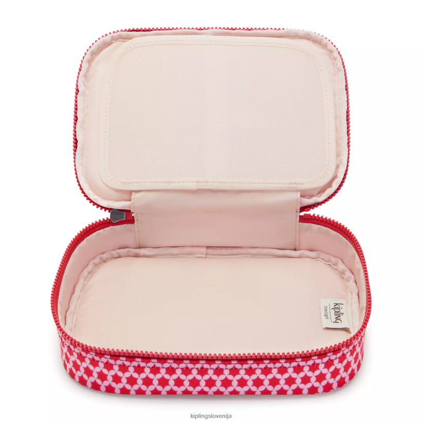 Kipling V4X2B585 zvezdasta pika Etui s potiskom za 100 pisal ženske peresa in svinčniki