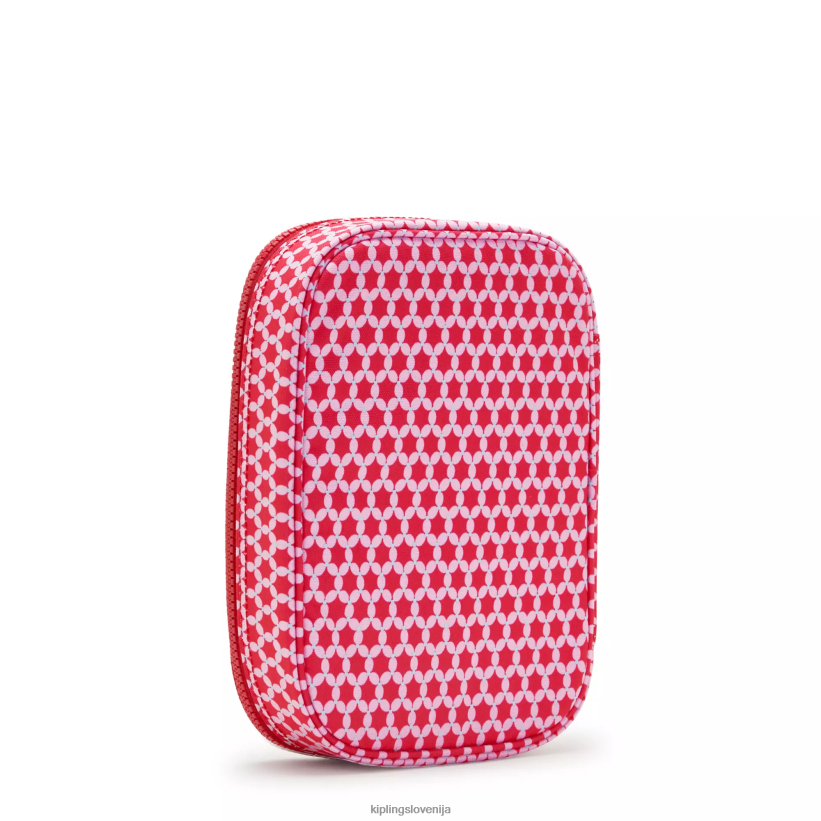 Kipling V4X2B585 zvezdasta pika Etui s potiskom za 100 pisal ženske peresa in svinčniki