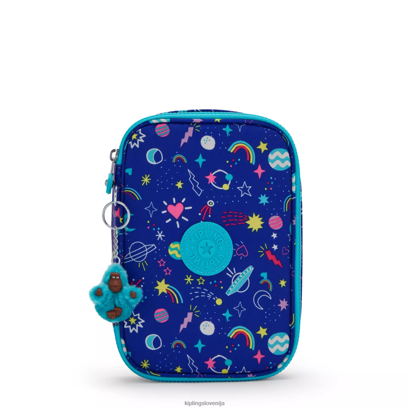 Kipling V4X2B586 galaksija triki Etui s potiskom za 100 pisal ženske peresa in svinčniki