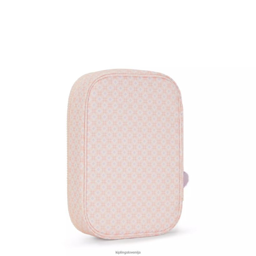 Kipling V4X2B590 dekliška ploščica Etui s potiskom za 100 pisal ženske peresa in svinčniki