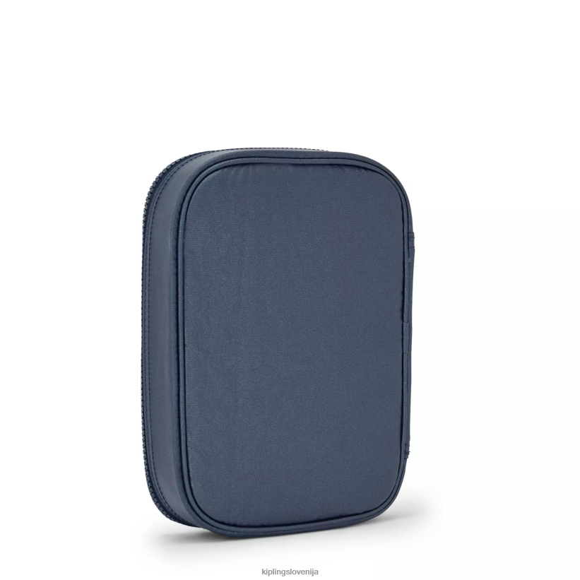 Kipling V4X2B596 admiralsko modra Kovinski kovček za 100 peres ženske peresa in svinčniki