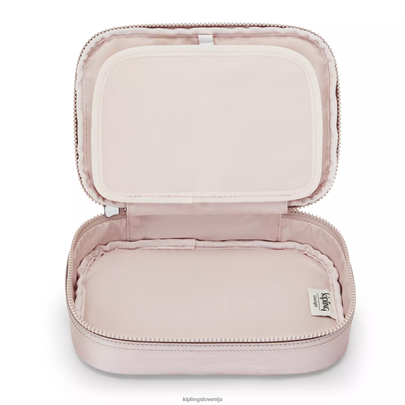 Kipling V4X2B597 kovinska vrtnica Kovinski kovček za 100 peres ženske peresa in svinčniki