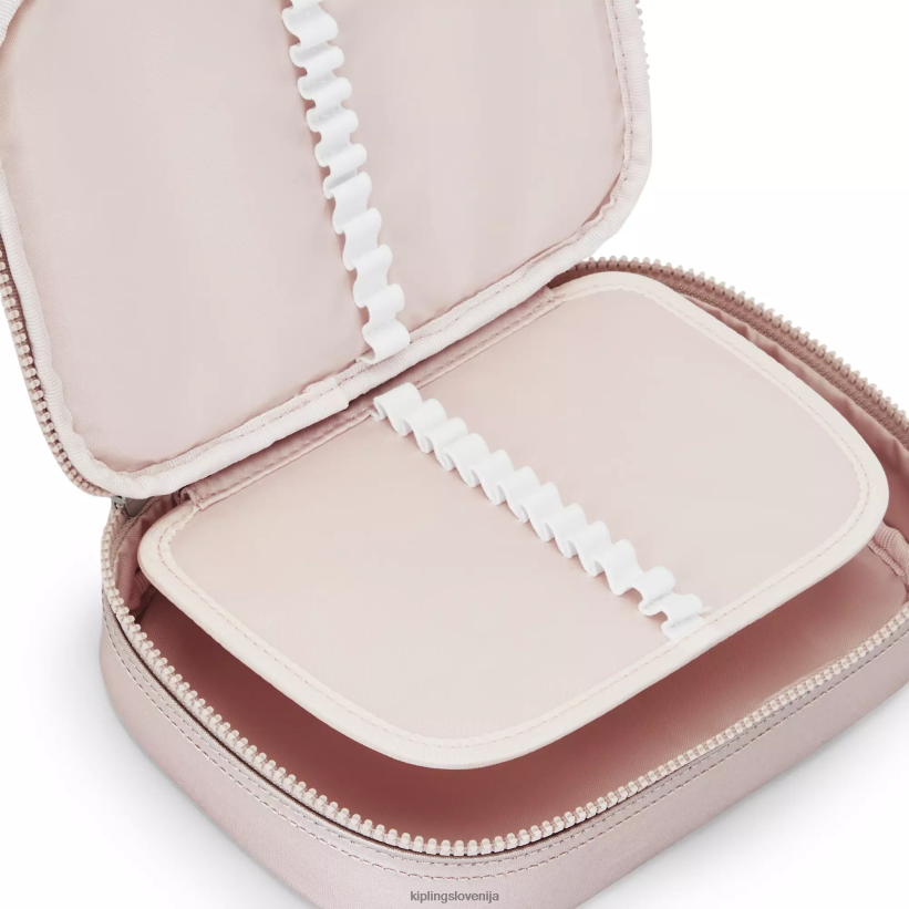 Kipling V4X2B597 kovinska vrtnica Kovinski kovček za 100 peres ženske peresa in svinčniki