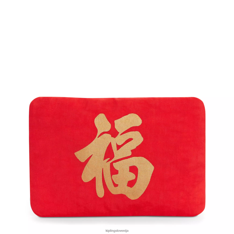 Kipling V4X2B614 tango rdeča tanek etui rumi ženske peresa in svinčniki