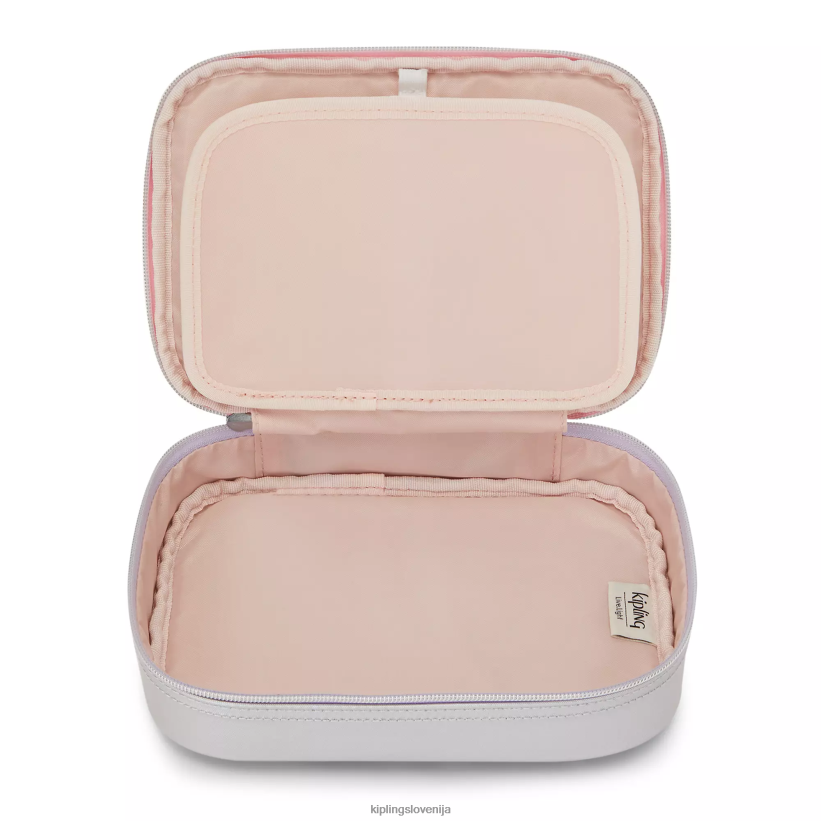 Kipling V4X2B622 candy metal zabava Kovinski kovček za 100 peres ženske peresa in svinčniki