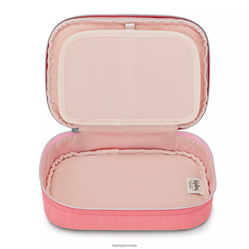 Kipling V4X2B626 vesela roza zabava etui za 100 pisal ženske peresa in svinčniki