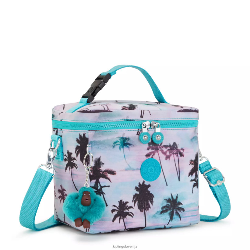 Kipling V4X2B623 senčni odtis dlani vrečka za kosilo s tiskanim grahamom ženske vrečke za kosilo