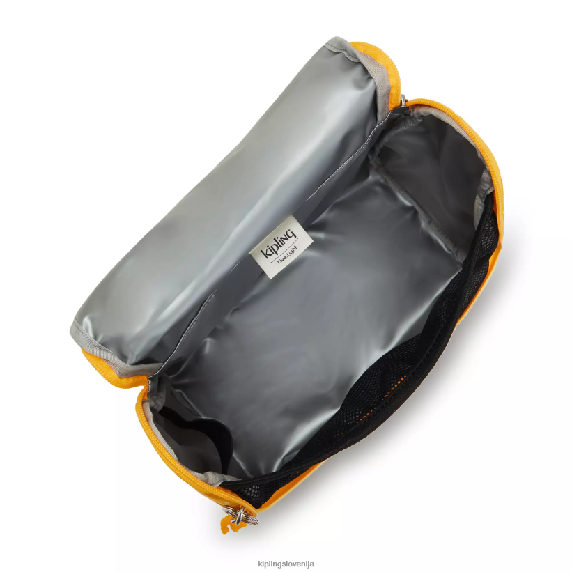 Kipling V4X2B637 rumena mehka pika nova vrečka za kosilo s potiskom kichirou ženske vrečke za kosilo