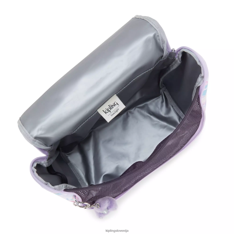 Kipling V4X2B642 vodne rože nova vrečka za kosilo s potiskom kichirou ženske vrečke za kosilo