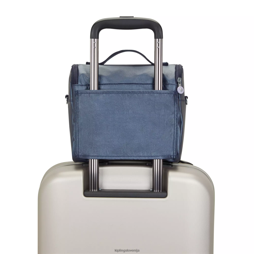 Kipling V4X2B654 admiralsko modra nova kovinska torba za kosilo kichirou ženske vrečke za kosilo