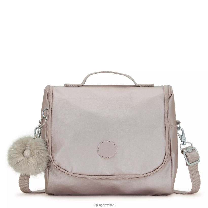 Kipling V4X2B655 kovinska vrtnica nova kovinska torba za kosilo kichirou ženske vrečke za kosilo