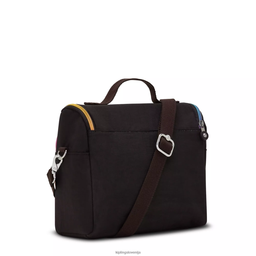 Kipling V4X2B656 res črna mavrica vrečko za kosilo kichirou ženske vrečke za kosilo
