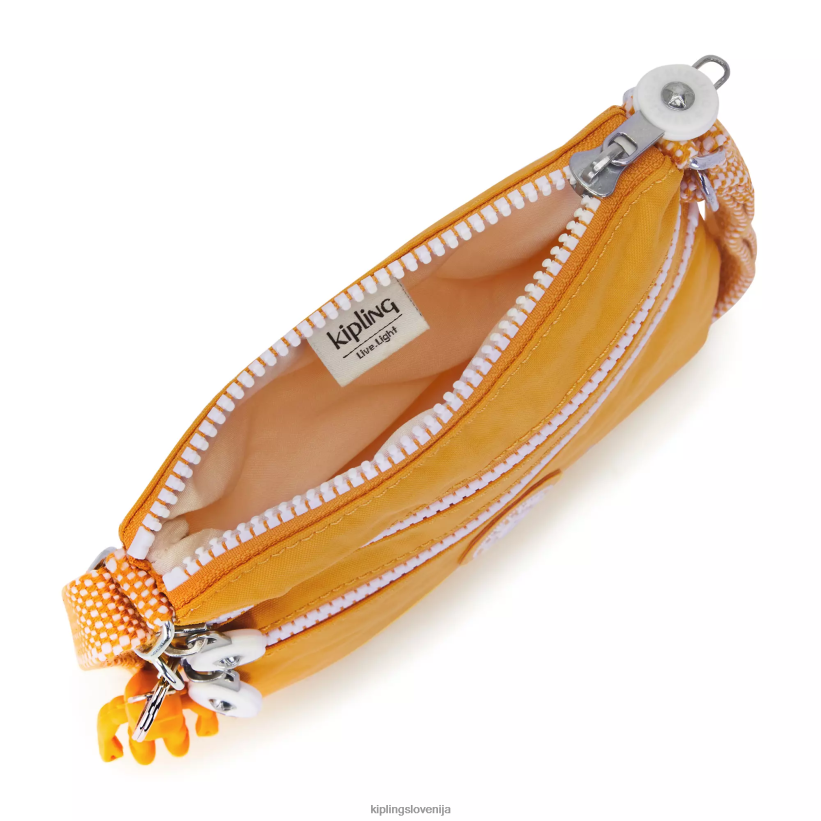 Kipling V4X2B114 hitro rumeno alvar ekstra majhna mini torbica ženske mini vrečke