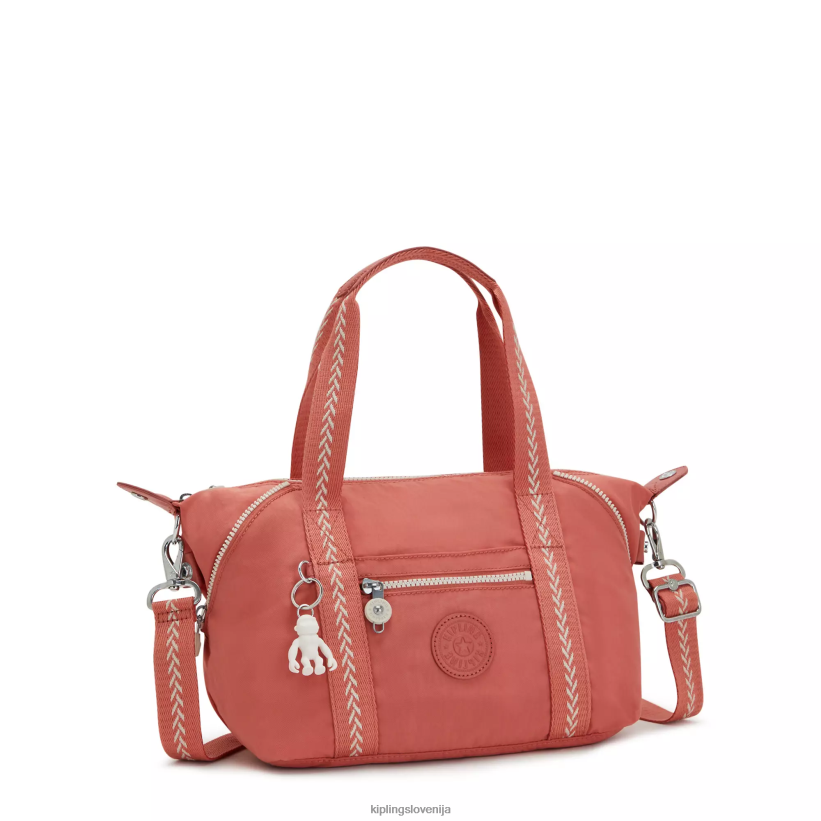 Kipling V4X2B41 vintage roza art mini torba za čez ramo ženske torbe za čez ramo