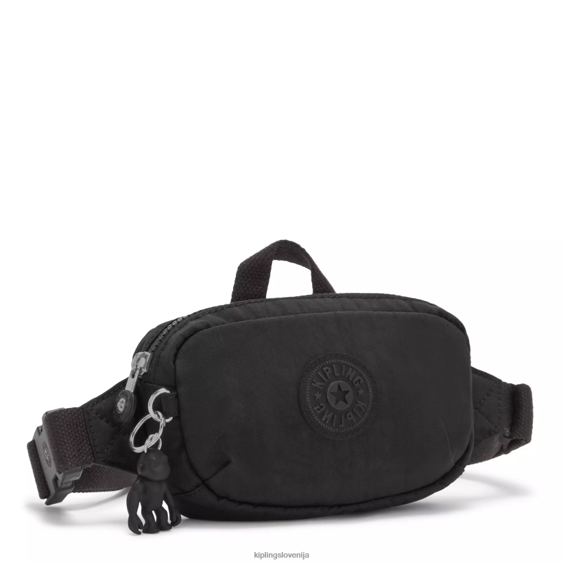 Kipling V4X2B317 črni noir torbica za okoli pasu alys ženske torbica za okoli pasu