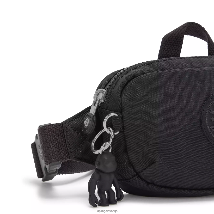 Kipling V4X2B317 črni noir torbica za okoli pasu alys ženske torbica za okoli pasu