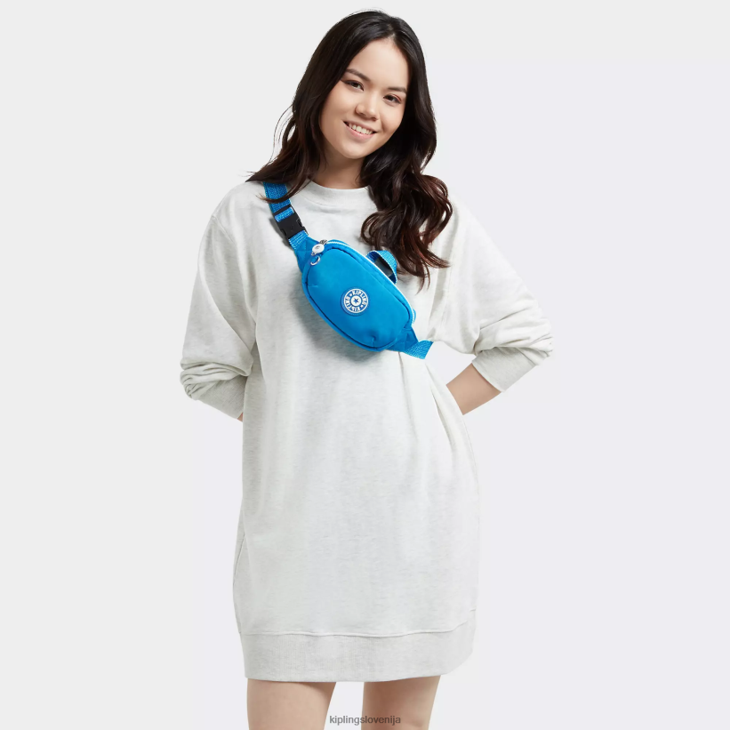 Kipling V4X2B318 željna modra torbica za okoli pasu alys ženske torbica za okoli pasu