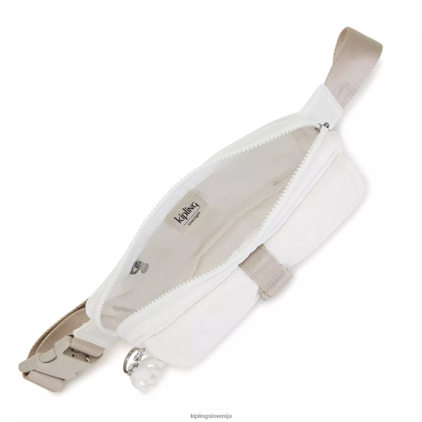 Kipling V4X2B33 alabaster izzet torbica za okoli pasu ženske torbica za okoli pasu