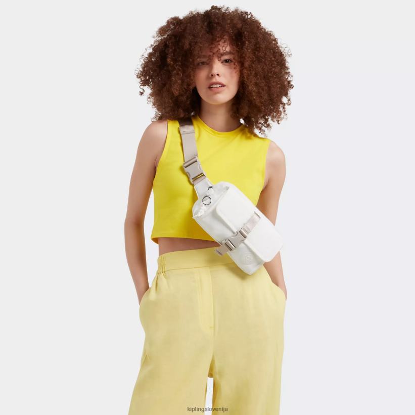 Kipling V4X2B33 alabaster izzet torbica za okoli pasu ženske torbica za okoli pasu