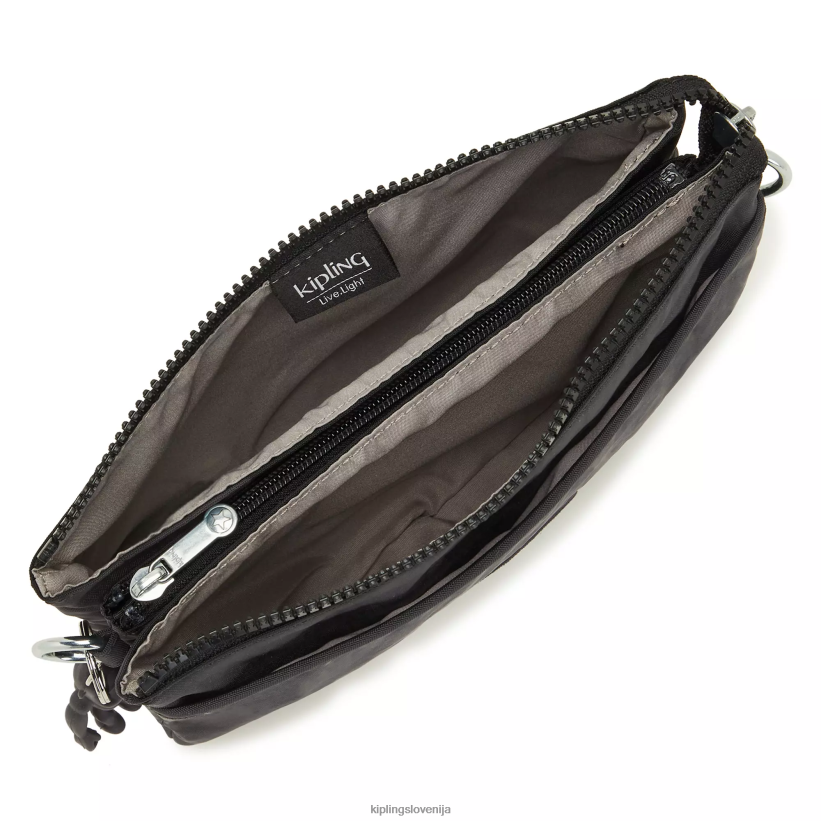 Kipling V4X2B124 črni noir riri torba za čez ramo ženske torbice za čez ramo