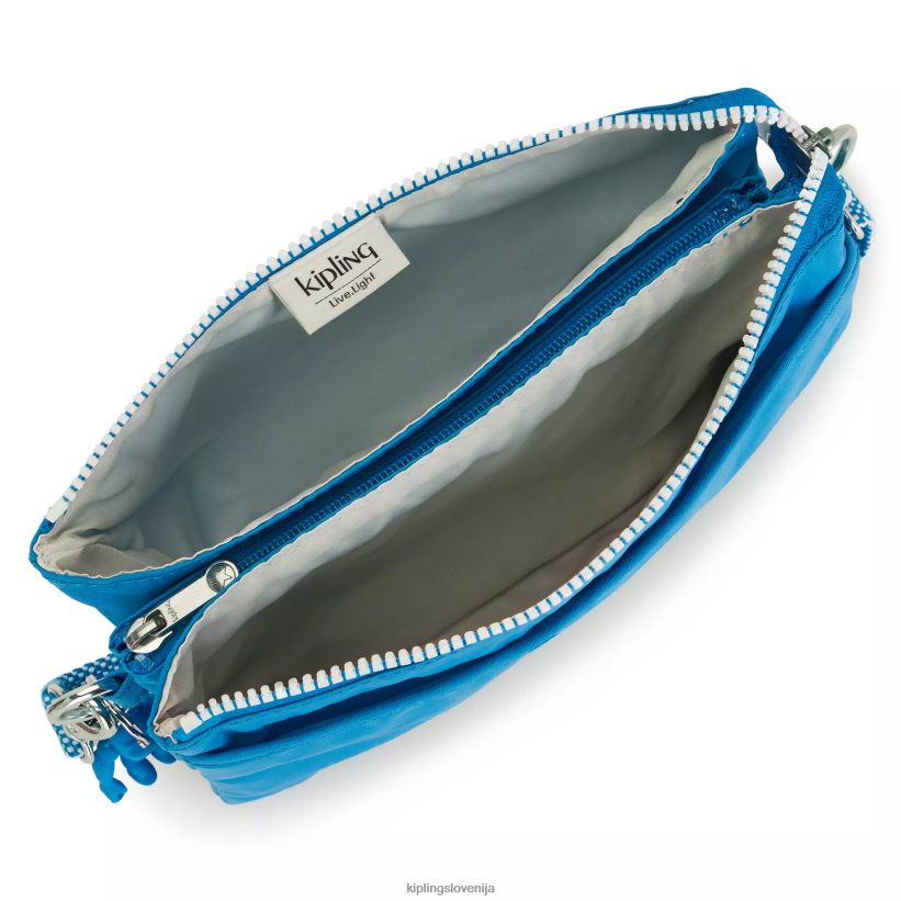 Kipling V4X2B126 željna modra riri torba za čez ramo ženske torbice za čez ramo