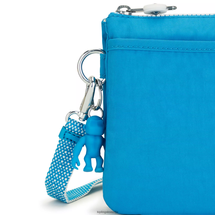 Kipling V4X2B126 željna modra riri torba za čez ramo ženske torbice za čez ramo