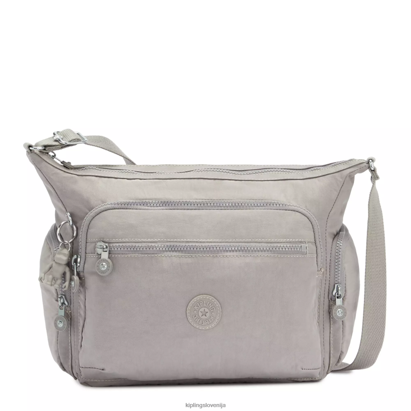 Kipling V4X2B129 siva gris gabbie torba za čez ramo ženske torbice za čez ramo
