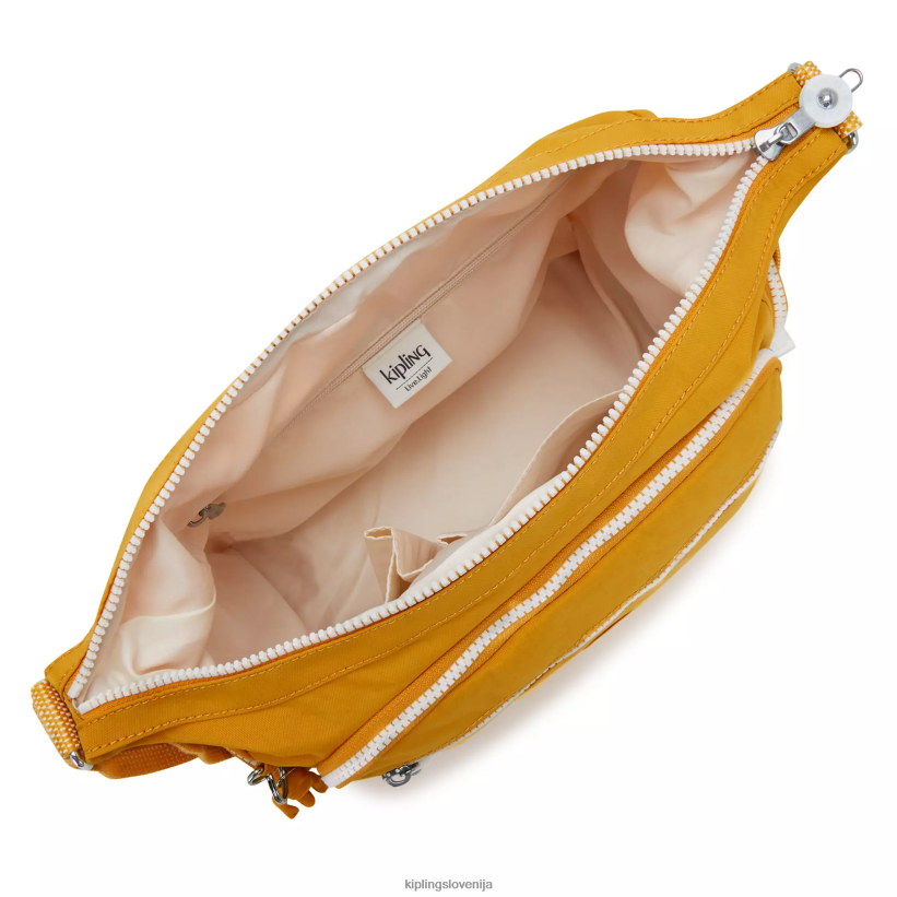 Kipling V4X2B130 hitro rumeno gabbie torba za čez ramo ženske torbice za čez ramo
