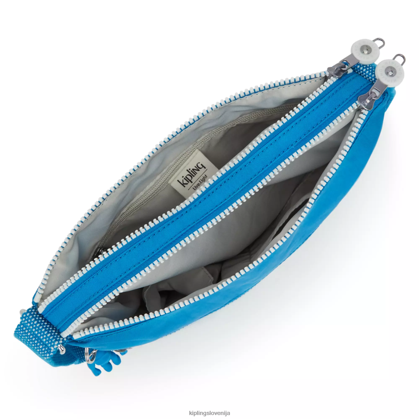 Kipling V4X2B134 željna modra torba za čez ramo alvar ženske torbice za čez ramo