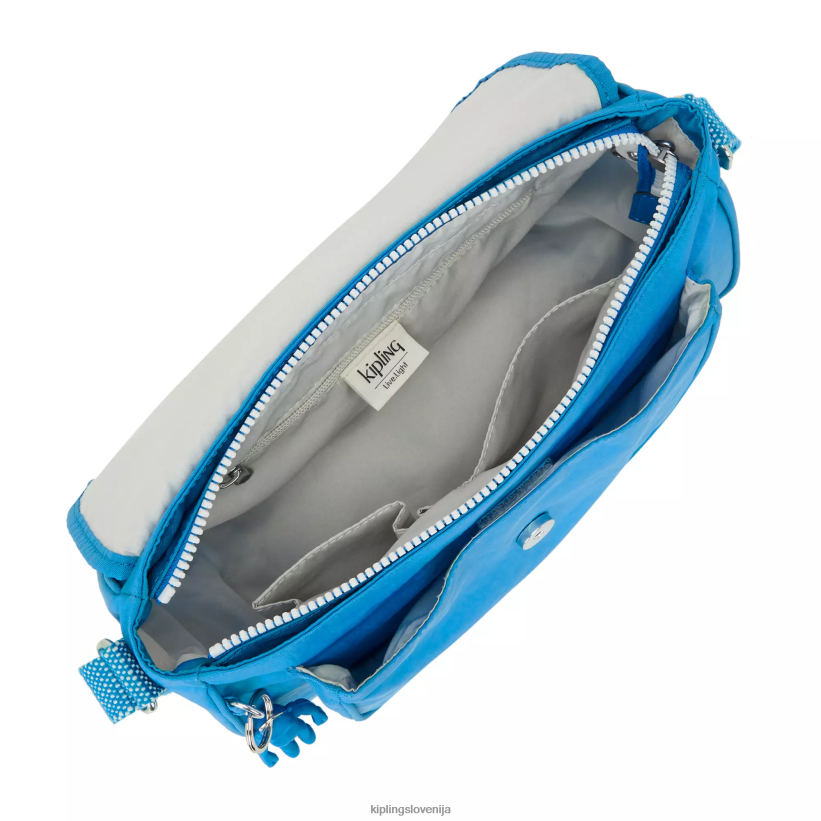 Kipling V4X2B150 željna modra sunita torbica za čez ramo ženske torbice za čez ramo